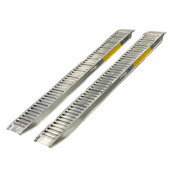 Rampesæt ALU 2500kg – 250x28 cm (Made in Italy)